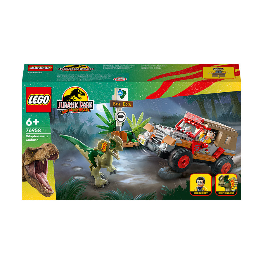 Lego® Jurassic World Dilophosaurus Ambush Building Toy Set 76958 Importatoy 5693