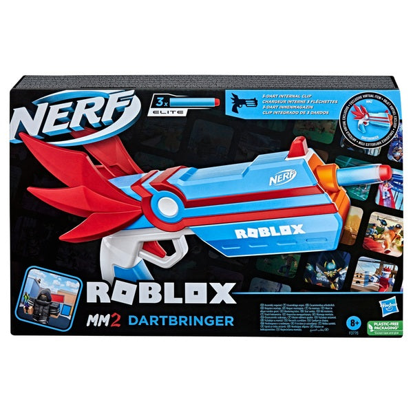 NERF X ROBLOX* MM2 Shark Seeker + Jailbreak Armory Blasters Review