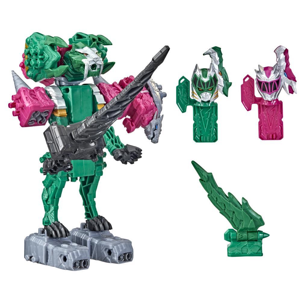 POWER RANGERS Dino Fury Ankylo Hammer and Tiger Claw Zord Importatoy