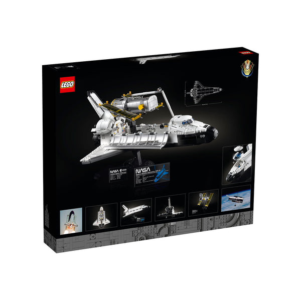 LEGO® ICONS NASA Space Shuttle Discovery Building Kit 10283 - SLIGHTLY DAMAGED BOX