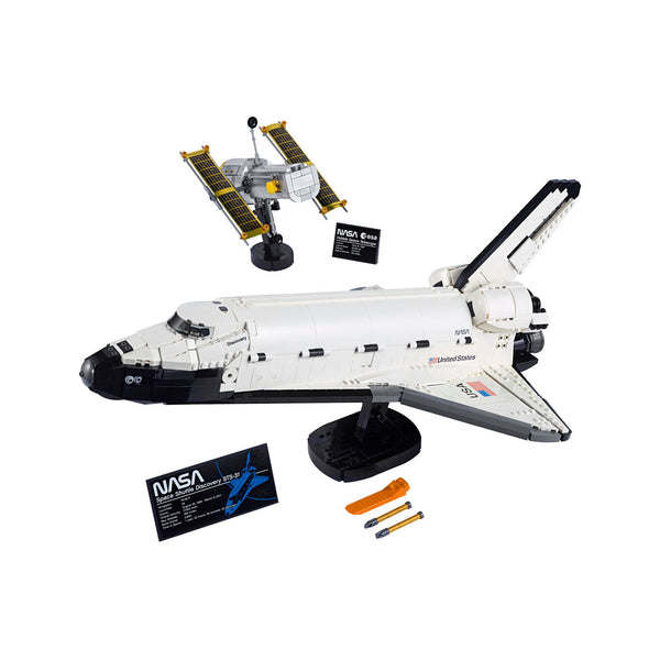 LEGO® ICONS NASA Space Shuttle Discovery Building Kit 10283 - SLIGHTLY DAMAGED BOX