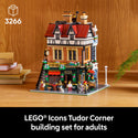 LEGO® Icons Tudor Corner Model Building Kit for Adults 10350