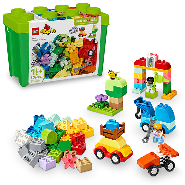 LEGO® DUPLO® Classic Cars and Trucks Brick Box Toy Set 10439