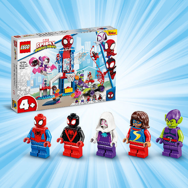 LEGO® Marvel Spidey And His Amazing Friends Spider-Man Webquarters Hangout 10784 - SLIGHTLY DAMAGED BOX