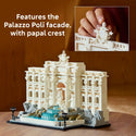 LEGO® Architecture Trevi Fountain Model, Italian Landmark Rome Memorabilia 21062