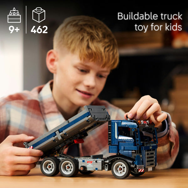 LEGO® Technic™ Tipping Dump Truck Construction Toy Set 42203