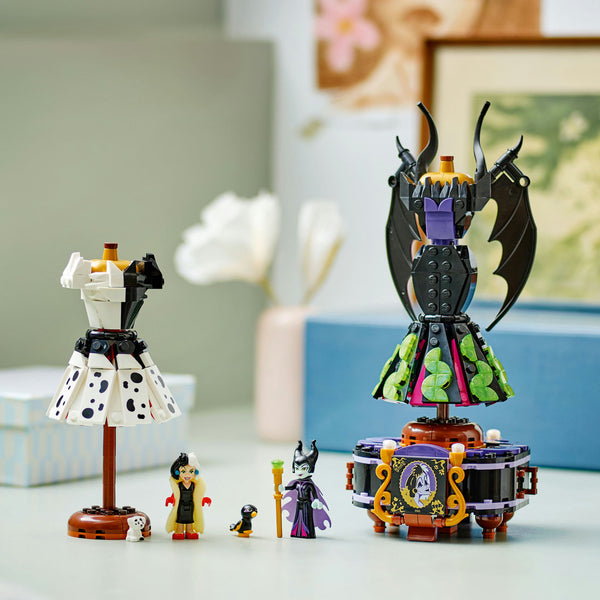 LEGO® ǀ Disney Villains Maleficent’s and Cruella De Vil’s Dresses 43262