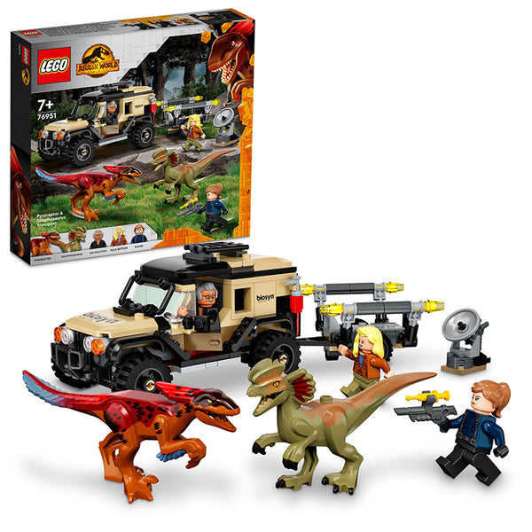 LEGO® Jurassic World Pyroraptor & Dilophosaurus Transport 76951