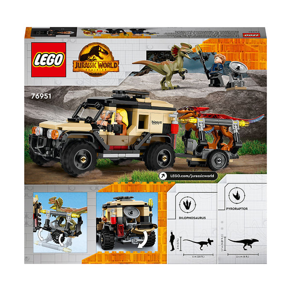 LEGO® Jurassic World Pyroraptor & Dilophosaurus Transport 76951