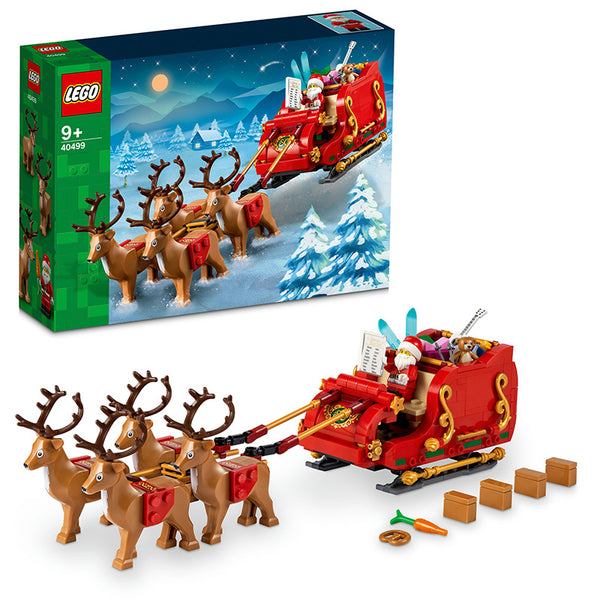 LEGO® Iconic Santa’s Sleigh Christmas Building Toy 40499