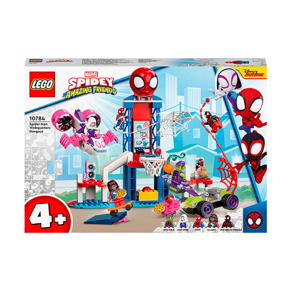 LEGO® Marvel Spidey And His Amazing Friends Spider-Man Webquarters Hangout 10784 - SLIGHTLY DAMAGED BOX