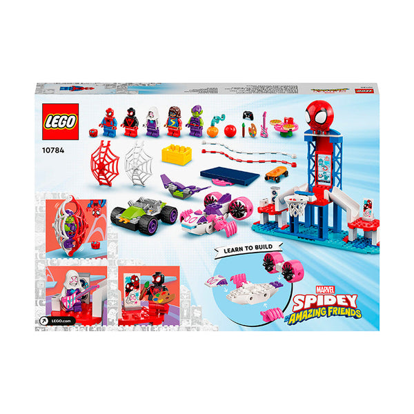 LEGO® Marvel Spidey And His Amazing Friends Spider-Man Webquarters Hangout 10784 - SLIGHTLY DAMAGED BOX