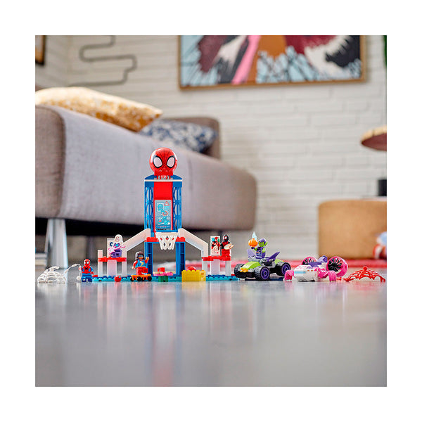 LEGO® Marvel Spidey And His Amazing Friends Spider-Man Webquarters Hangout 10784 - SLIGHTLY DAMAGED BOX