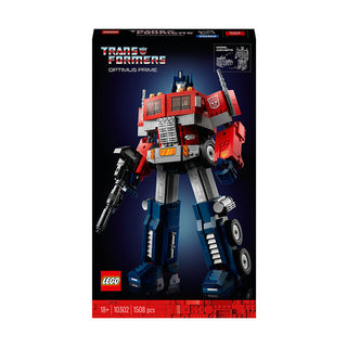 LEGO® ICONS Optimus Prime Building Kit 10302 - SLIGHTLY DAMAGED BOX