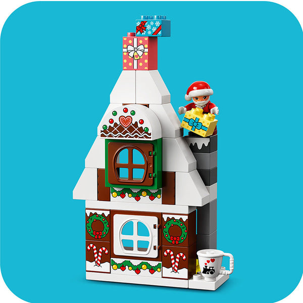 LEGO® DUPLO® Santa's Gingerbread House Building Toy 10976 - SLIGHTLY DAMAGED BOX