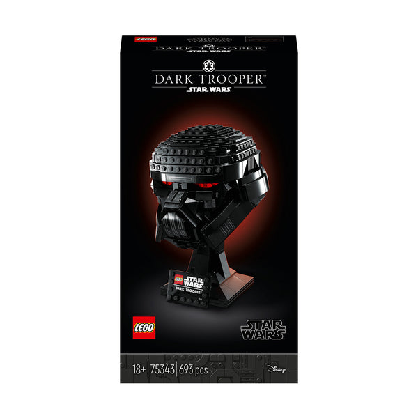 LEGO® Star Wars™ Dark Trooper™ Helmet Building Kit 75343 - SLIGHTLY DAMAGED BOX