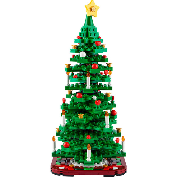 LEGO® Iconic Christmas Tree Toy, Festive Decor Set for Kids 40573