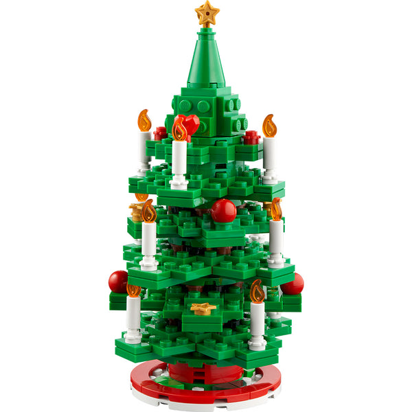 LEGO® Iconic Christmas Tree Toy, Festive Decor Set for Kids 40573