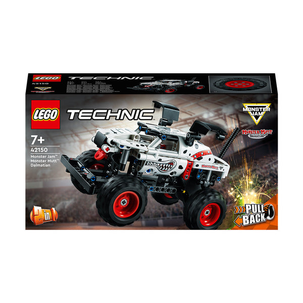 LEGO® Technic Monster Jam™ Monster Mutt™ Dalmatian Building Toy Set 42150 - DAMAGED BOX