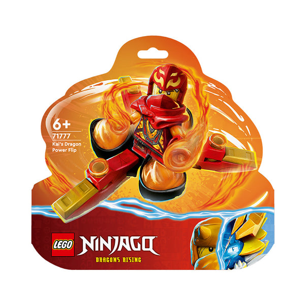 LEGO® NINJAGO® Kai’s Dragon Power Spinjitzu Flip Building Toy Set 71777