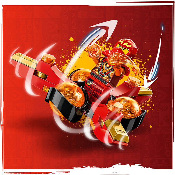 LEGO® NINJAGO® Kai’s Dragon Power Spinjitzu Flip Building Toy Set 71777