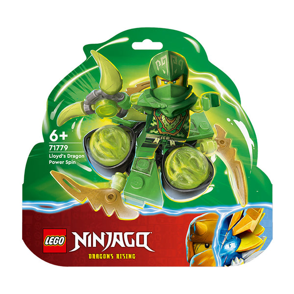 LEGO® NINJAGO® Lloyd’s Dragon Power Spinjitzu Spin Building Toy Set 71779