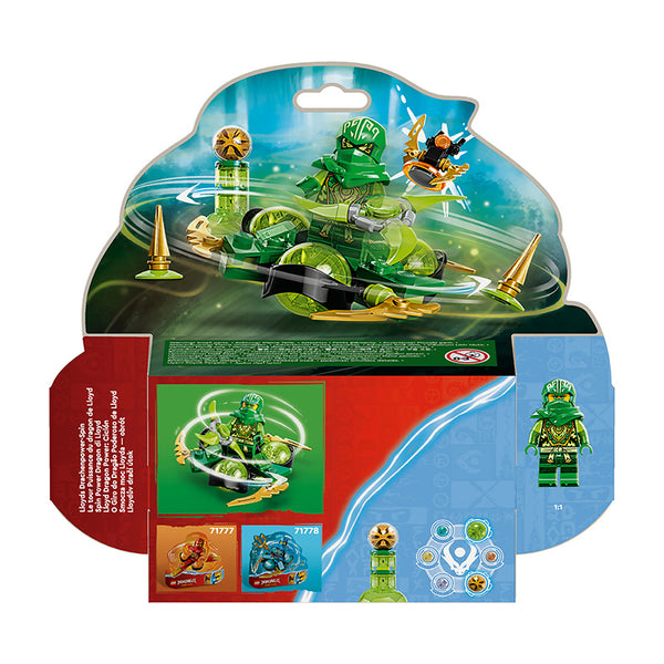 LEGO® NINJAGO® Lloyd’s Dragon Power Spinjitzu Spin Building Toy Set 71779