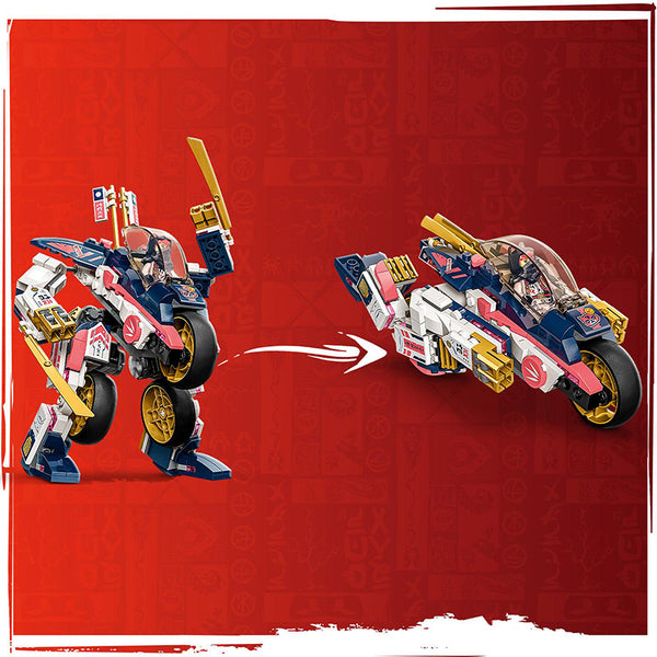 LEGO® NINJAGO® Sora’s Transforming Mech Bike Racer Building Kit 71792