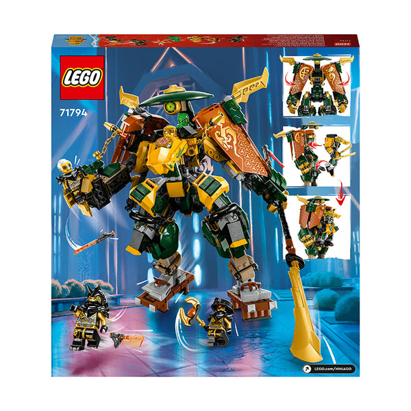 LEGO® NINJAGO® Lloyd and Arin’s Ninja Team Mechs Building Toy Set 71794 - SLIGHTLY DAMAGED BOX