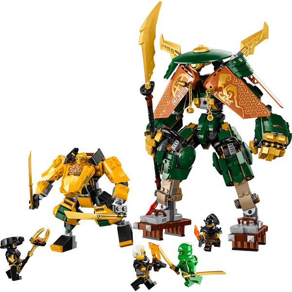 LEGO® NINJAGO® Lloyd and Arin’s Ninja Team Mechs Building Toy Set 71794 - SLIGHTLY DAMAGED BOX