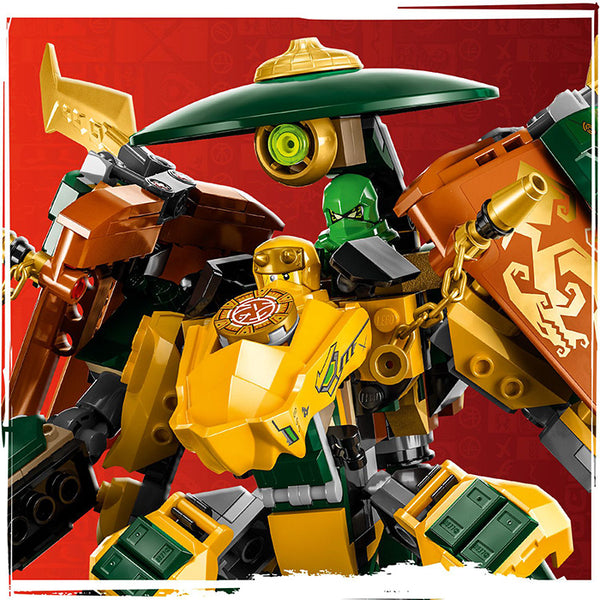 LEGO® NINJAGO® Lloyd and Arin’s Ninja Team Mechs Building Toy Set 71794 - SLIGHTLY DAMAGED BOX