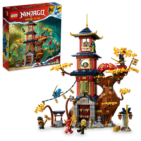 LEGO® NINJAGO® Temple of the Dragon Energy Cores Building Toy Set 71795