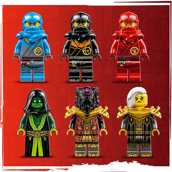 LEGO® NINJAGO® Temple of the Dragon Energy Cores Building Toy Set 71795