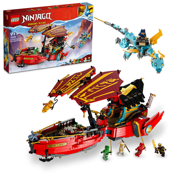 LEGO® NINJAGO® Destiny’s Bounty – race against time Building Toy Set 71797