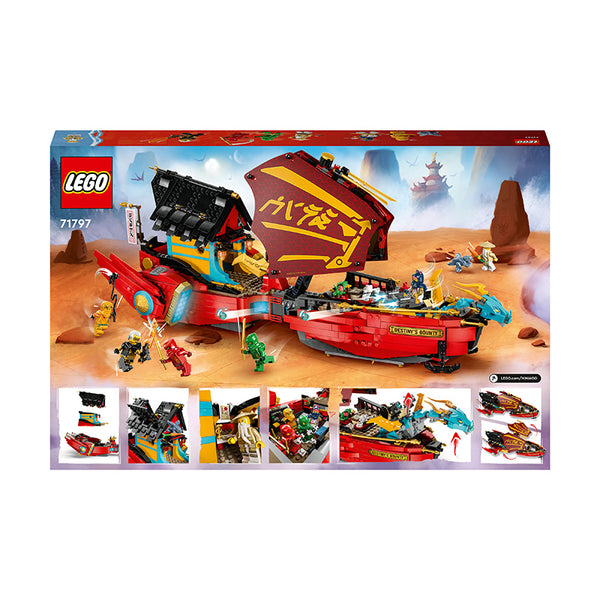 LEGO® NINJAGO® Destiny’s Bounty – race against time Building Toy Set 71797