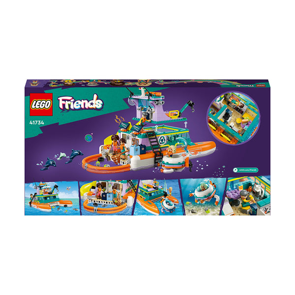 LEGO® Friends Sea Rescue Boat Building Toy Set 41734