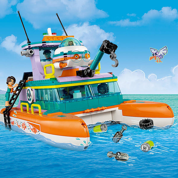 LEGO® Friends Sea Rescue Boat Building Toy Set 41734