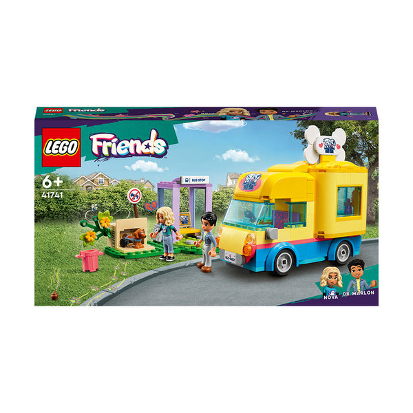 LEGO® Friends Dog Rescue Van Building Toy Set 41741 - BADLY DAMAGED BOX