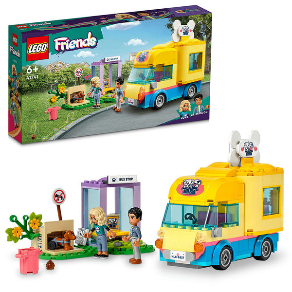 LEGO® Friends Dog Rescue Van Building Toy Set 41741 - BADLY DAMAGED BOX