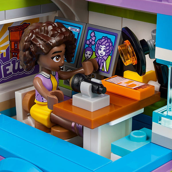 LEGO® Friends Newsroom Van Building Toy Set 41749