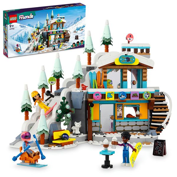 LEGO® Friends Holiday Ski Slope and Café Building Toy Set 41756