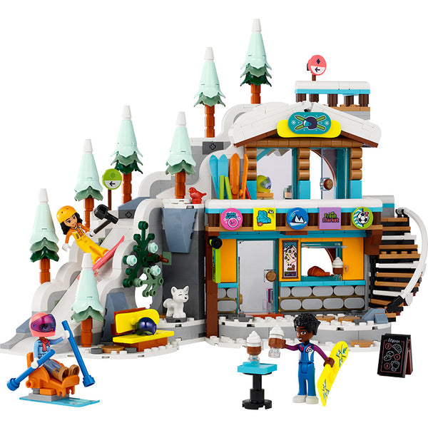 LEGO® Friends Holiday Ski Slope and Café Building Toy Set 41756