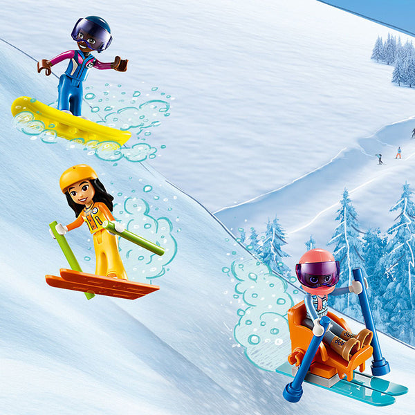 LEGO® Friends Holiday Ski Slope and Café Building Toy Set 41756