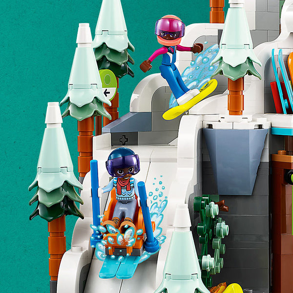 LEGO® Friends Holiday Ski Slope and Café Building Toy Set 41756