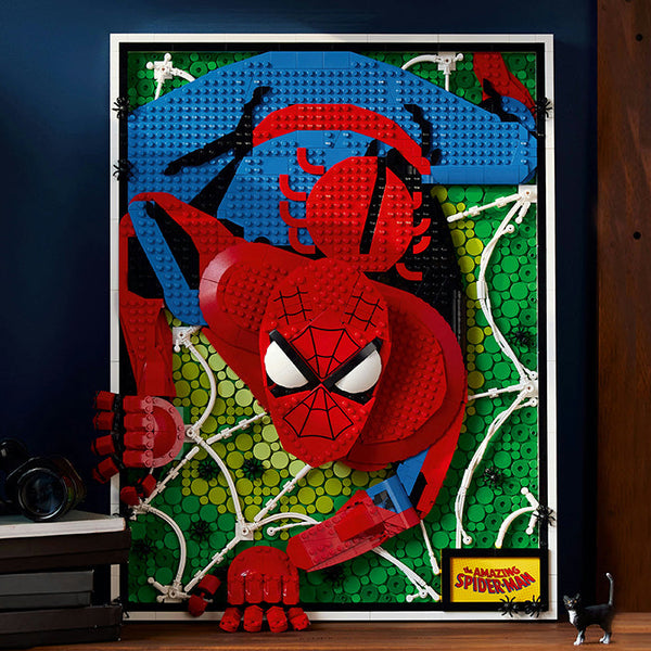 LEGO® Art The Amazing Spider-Man Building Kit 31209 - SLIGHTLY DAMAGED BOX