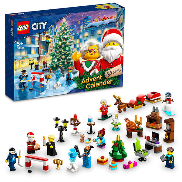 LEGO® City Advent Calendar Building Toy Set 60381