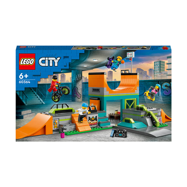 LEGO City Street Skate Park Building Toy Set 60364 Importatoy