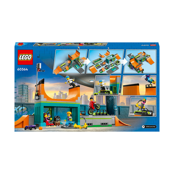 LEGO® City Street Skate Park Building Toy Set 60364