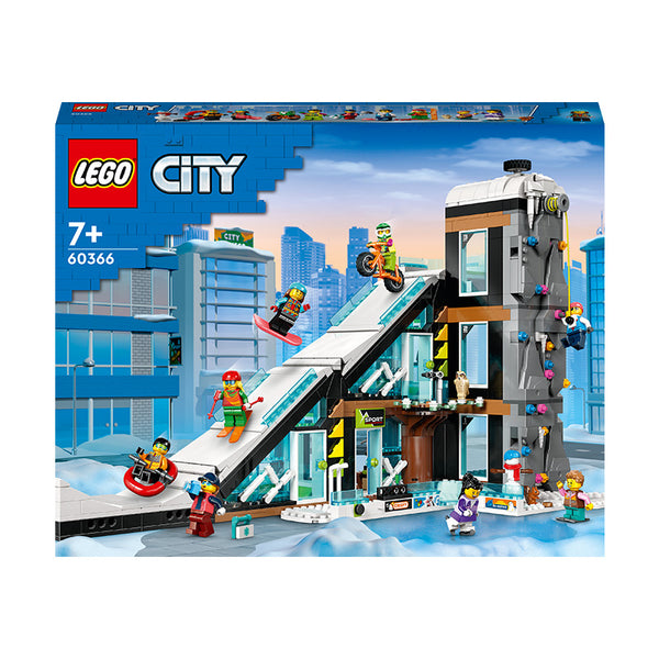 LEGO® City Ski and Climbing Centre Building Toy Set 60366