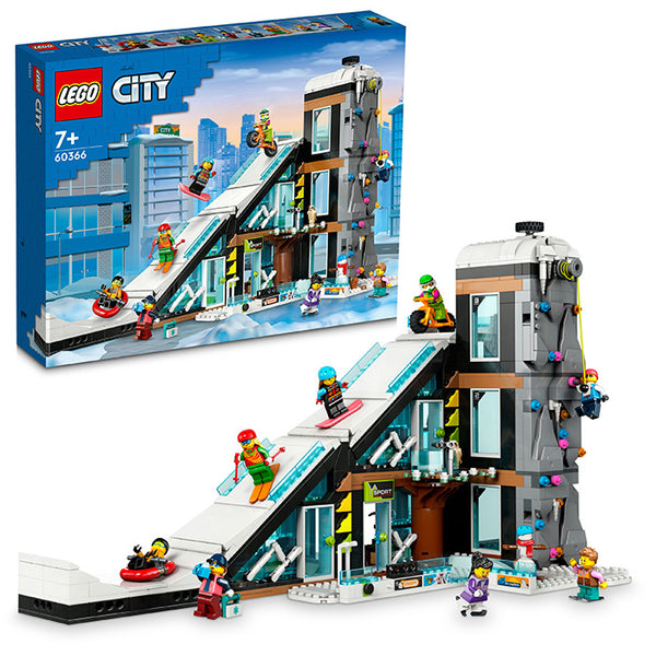 LEGO® City Ski and Climbing Centre Building Toy Set 60366